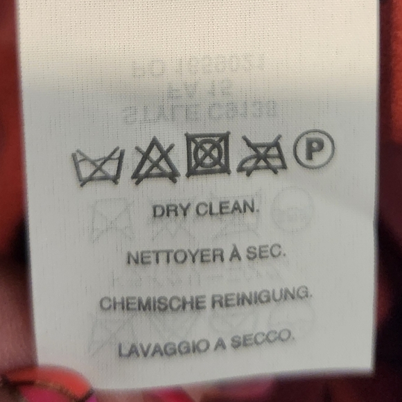 EUC J CREW BURGUNDY LASER CUT-OUT GEOMETRIC A-LINE MIDI SKIRT, SZ4 - Picture 13 of 14